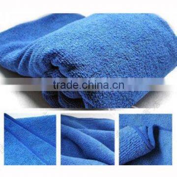 Blue New High Quality Microfiber Cleaning Towel for car