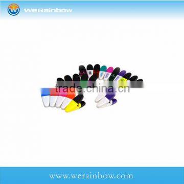 wholesale custom round lovely colored plastic clip