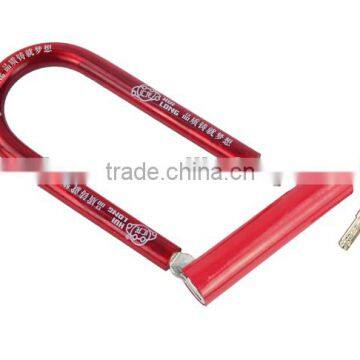 High Quality Durable Motorcycle/bicycle Square u Lock Colorful Fashionable Bicycle/motorbike u Lock 22 24 25 photo-4