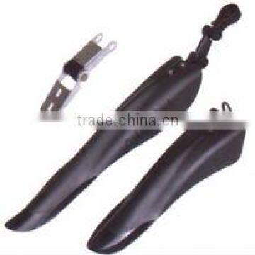 hot sale high quality wholesale price black plastic bicycle mudguards bicycle parts