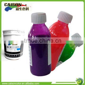 fluorescent pigment paste for stain