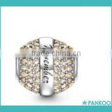 Globalwin Natural Stone 925 Sterling Silver Bead For Collares Popular Turkey Diy Jewelry photo-3