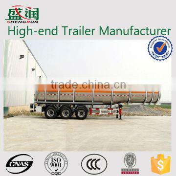 50CBM Hi-Q Aiuminum fule tank semi trailer Shengrun Auto oil tanker