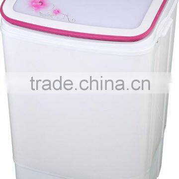 logo print key style single tub mini washing machine