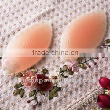 100% medical silicone soft bra pads removable bra pad bra inserts cleavage pad