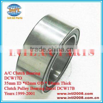 A/C Clutch Bearing for Zexel DCW17B DCW17D Clutch Pulley Bearing size 35( ID) * 62(OD) * 24(Thick)