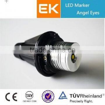 EK Favorites Compare High Power LED Angel Eyes Car Angel Eye Projector Headlights Bi-xenon HID Projector Lens Light Angel Eyes