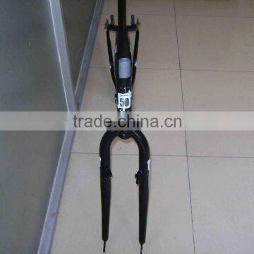 24" black bicycle fork