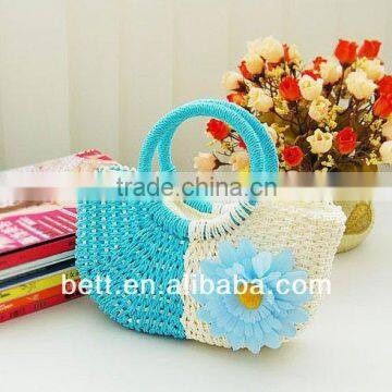 fashion straw beach tote bags