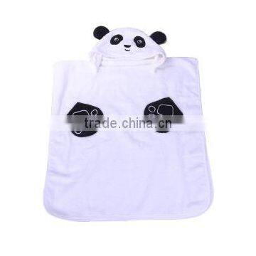 Panda Animal Hood Baby Wrap White Color Towel