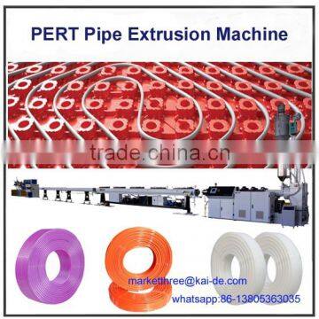 PERT heating pipe machine/pipe extruder factory supplier 35m/min