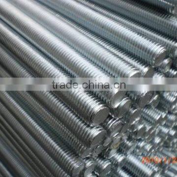 Threaded Rod M6*1000mm zinc plated steel thread bar