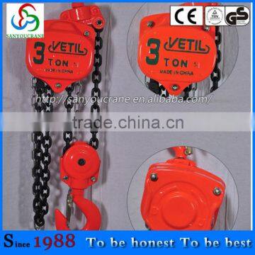 Manual Chain Block VT type 10T/6M/manual Chain Hoist.