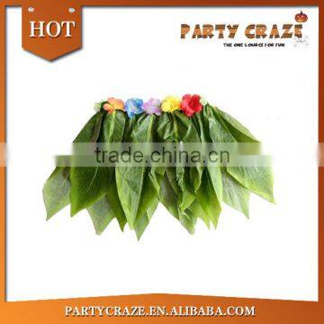 New beach party child leaf green grass skirt