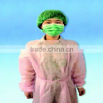 Non woven working cloth/clothing, lab coat,hygienic gown,protective gown