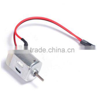 130 Motor With Connector Wire DC1-6V For Car Robot Trucks HM Aircraft model