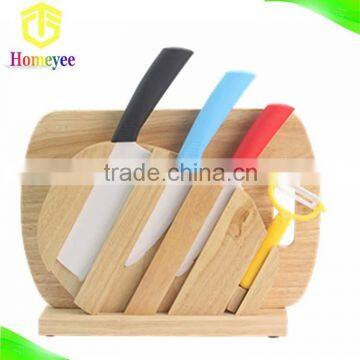 Practical white blade ceramic knife set