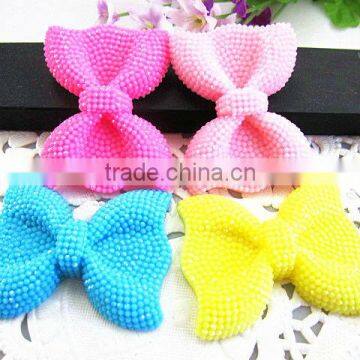 Shining Resin bow-Flat back resin craft(Cabochon)