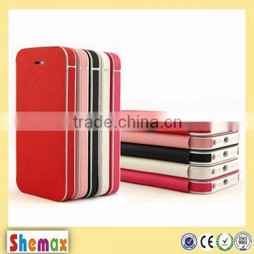 Trending stylish fancy flip leather case cover for iPhone 5s