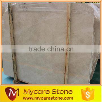 A grade white aran cream beige marble slab