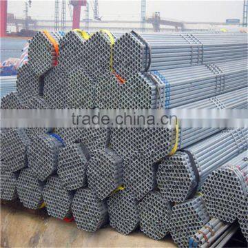 threaded hot galvanized steel pipe