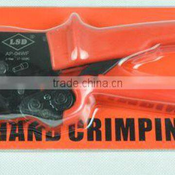 AP-04WF Press Tool Carbon Steel Ratchet Crimping Tool 1-6mm2 Cable Ferrules Hand Crimping Tool photo-4