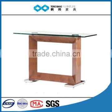 home furniture new metal glass console table