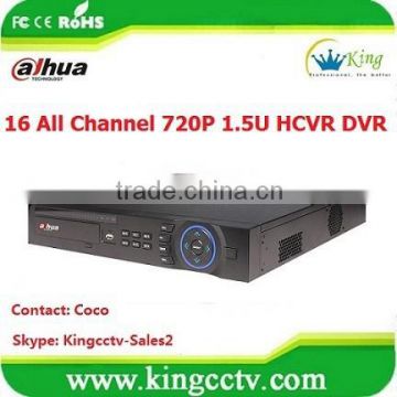 Dahua HDCVI&Analog&IP HCVR5416L-V2 1080p realtime embedded 16ch dahua tribrid 1.5U DVR H.264