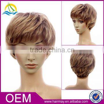 Factory price high density heat resistant wig