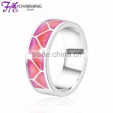 2016 Warmly Colorful Design Value 925 Silver Ring photo-2