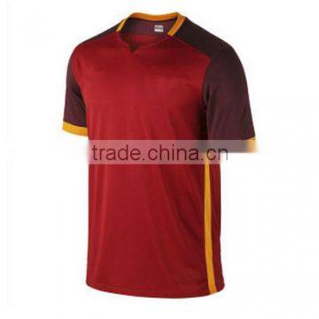 Wholesale new design men short sleeve football team wear training wear polo shirt