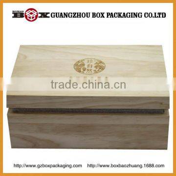 Recycle Scribble Color Paulownia Wood Box