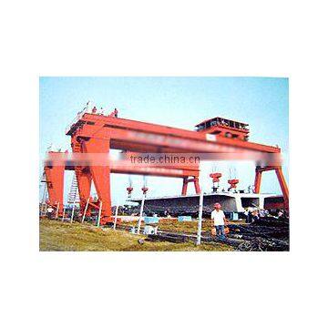 With high precision Big tonne shipbuilding 900T Gantry Crane