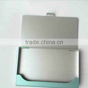 2016 New Fashion Creative Aluminum Holder Metal Box Cover Credit Business Card Wallet photo-3