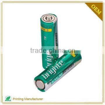 Color Battery PVC Automatic Shrink Sleeve Charger Label Printing