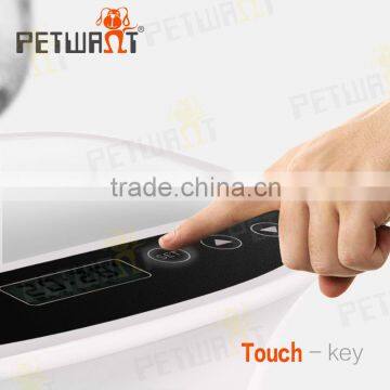Petwant New Design Self-developed Touch Button Automatic Dog Feeder