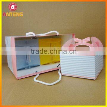 Customized Paper Cake Box for Wedding Baolly