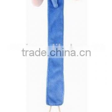 Beautiful plush elephant bookmark toy