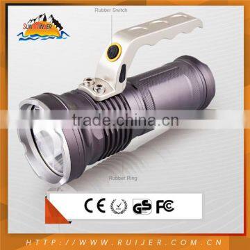 Beautiful Cool White High Power Beam 9 Volt Battery Led Flashlight