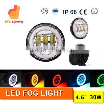 jeep wrangler led headlight 4x4 4.5" for offroad 4.5inch round led headlight for jeep