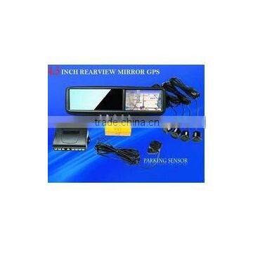 Bluetooth car kit Rearview Mirror parking sensor