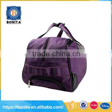 purple 600D excellent quality safari bags travel bags