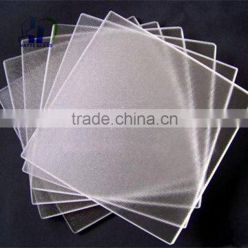 High Transmittance Ultra Clear Anti Reflective Tempered Textured Glass for Solar Panel Glass