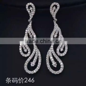 New style cubic zirconia Bridal earrings