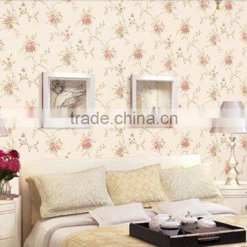 factory manufacture 2016 new 3D flower wallpaper