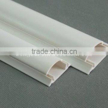 pvc semicircular floor cable duct 35x10mm 50x15mm