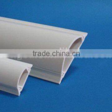 Fireproof High Impact Resistant PVC Floor Duct 35x10/ 50x15mm