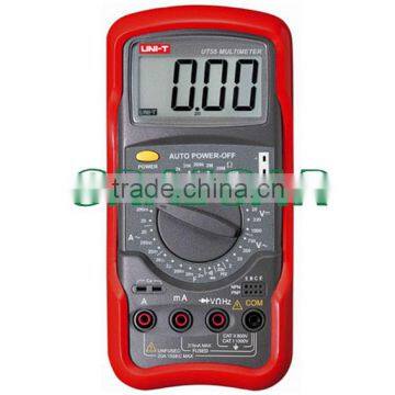 UNIT-T UT55 LCD Standard Precision Digital Multimeters AC DC Voltmeter Amp Ohm Capacitance Hz Temp Tester