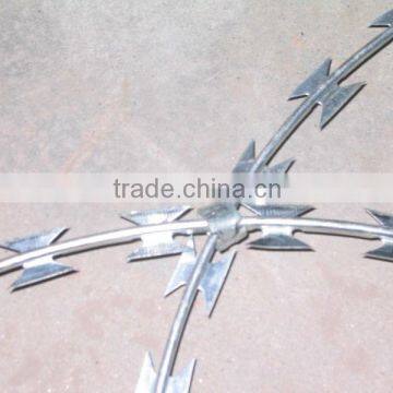 low price used razor blade barbed wire for sale