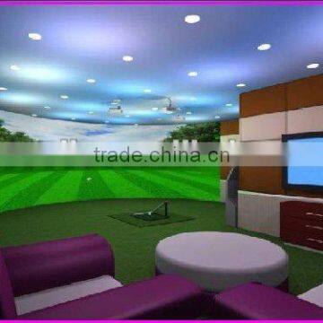 indoor screen golf simulator supplier